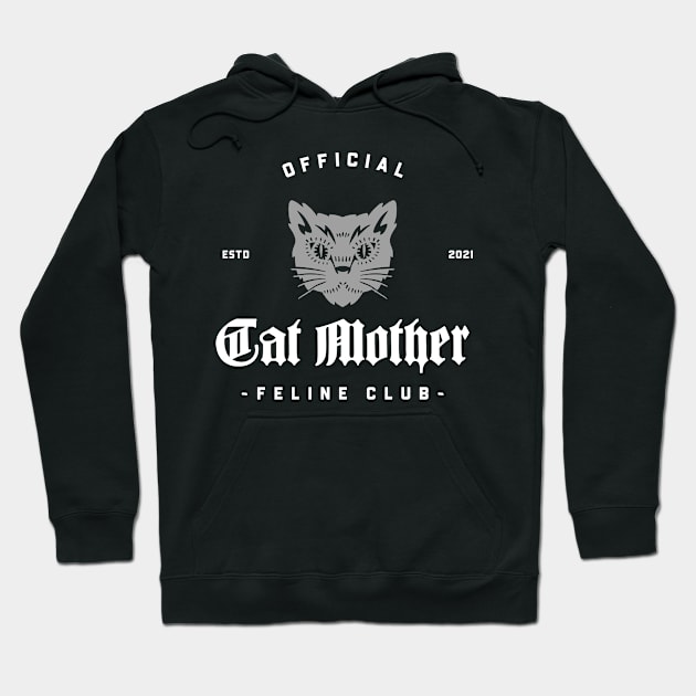 cat mother Hoodie by 2 souls